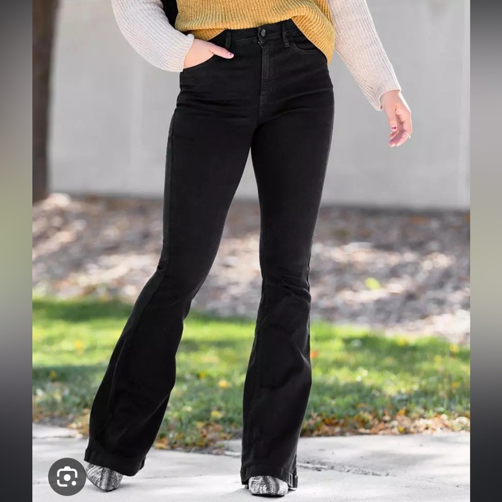 Kancan Signature Kurvy Ultra High Rise Flare Jeans